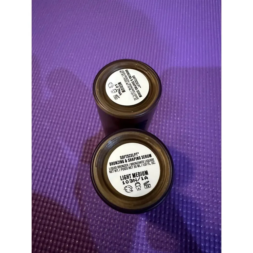 2 New Makeup By Mario SoftSculpt Multi-Use Bronzing Serum Medium Light Medium